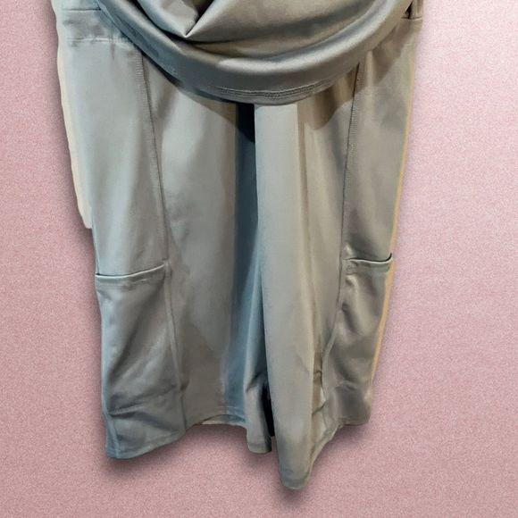 Aeropostale size XL romper/dress combo in cute dusty blue EUC - Picture 5 of 16